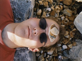 an alex shaped rock